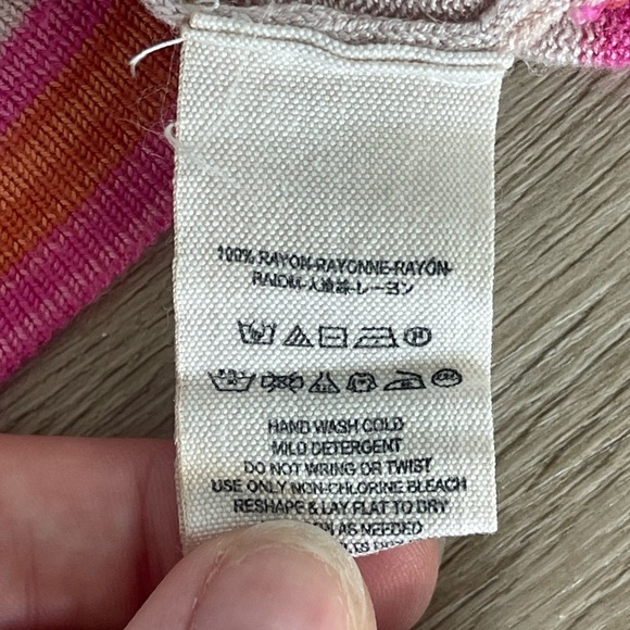 Free People Womens Show Off Your Stripes Knit Mock Neck Sweater - Size Medium - Picture 4 of 5